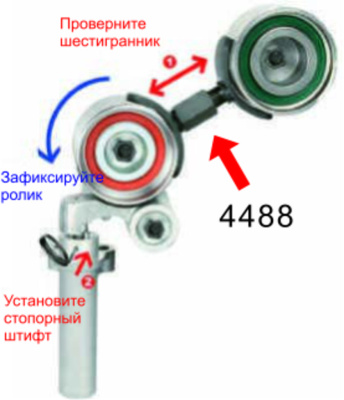 Изображение товара Приспособление для фиксации натяжного ролика (TOYOTA) JTC в интернет-магазине 3Стойки