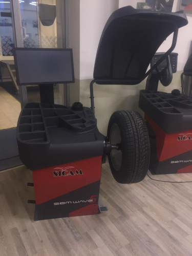 Изображение товара Балансировочный станок Sicam SBM WAVE5 TOUCH AWL в интернет-магазине 3Стойки