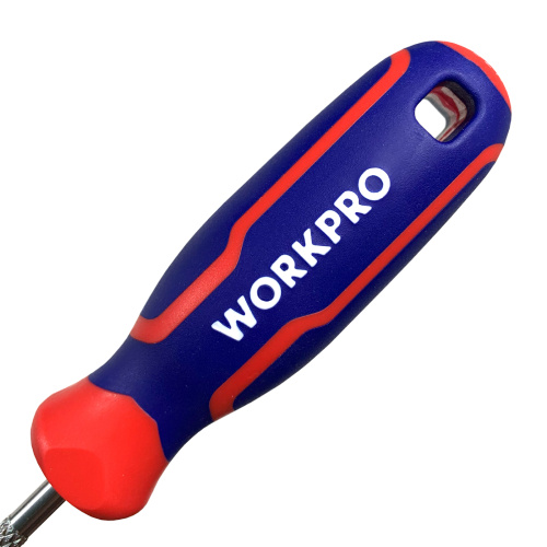 Изображение товара Отвертка шлиц 5.5х75мм проф WP221015 WORKPRO в интернет-магазине 3Стойки