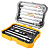 TOLSEN Набор вставок (бит) 1/4", PH, PZ, Hex, Torx, Slotted, 11 предметов