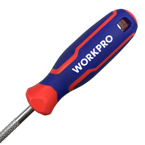 Изображение товара Отвертка шлиц 6.5х200мм проф WP221021 WORKPRO в интернет-магазине 3Стойки