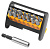 TOLSEN Набор вставок (бит) 1/4", PH, PZ, Torx, 15 предметов