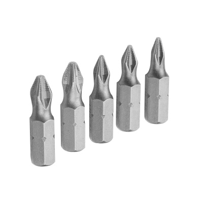 TOLSEN Набор вставок (бит) торцевых 1/4", Phillips, PH0-3, 25 мм, 5 предметов